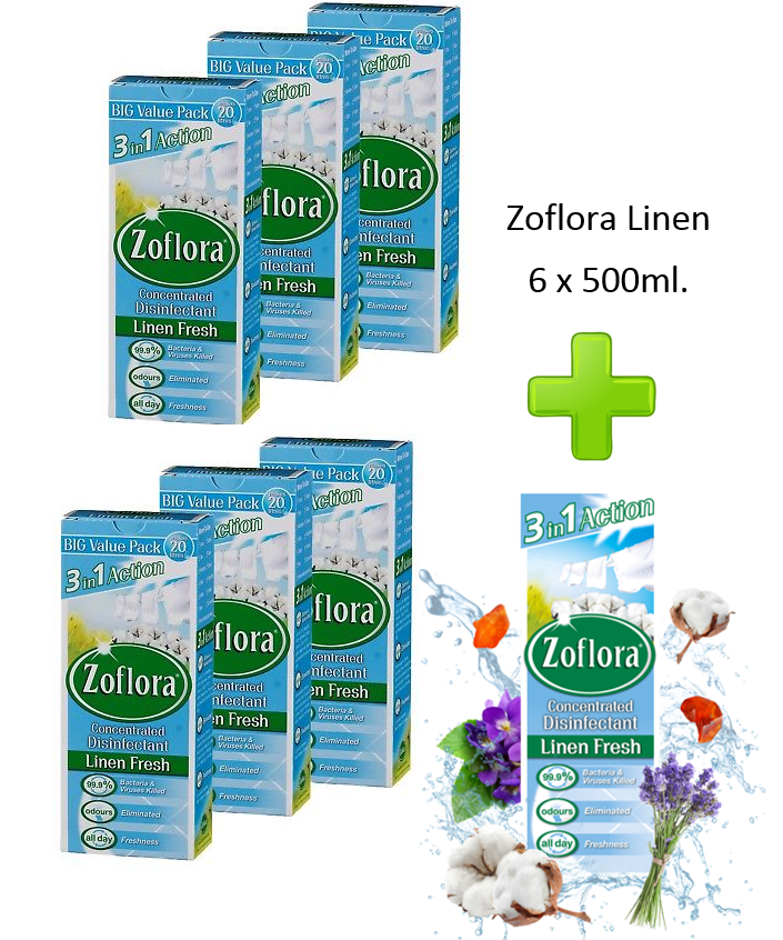Zoflora Linen Fresh Disinfectant 500ml
