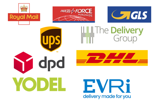 Courier deliveries for December..