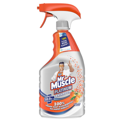 Mr Muscle Platinum Washroom/Bathroom 750ml Mandarin Scented