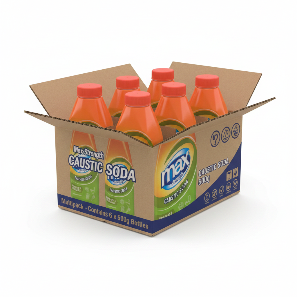 Max Caustic Soda 500Gm