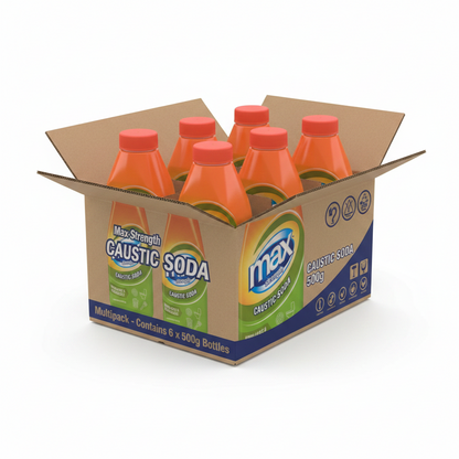Max Caustic Soda 500Gm