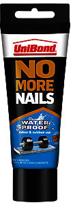 Unibond No More Nails Waterproof Adhesive Tube 340g