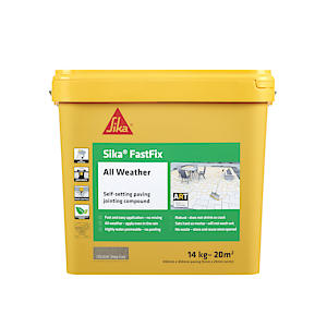 Sika FastFix All Weather Self-Setting Paving Jointing Compound | Ready to Use 15k | DEEP GREY