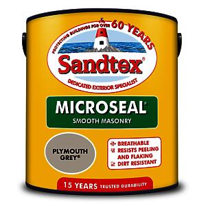 Sandtex Mason Smth Ply Grey 2.5Lt