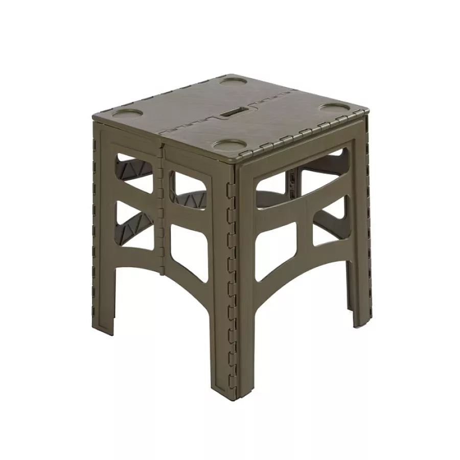 Keeeper Timo Folding Table | Olive Colour | 47 x 45 x 55 centimetres
