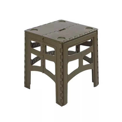 Keeeper Timo Folding Table | Olive Colour | 47 x 45 x 55 centimetres
