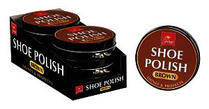 Brown Shoe Polish (Tin)