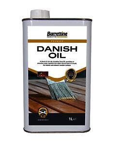 Barretine Danish Oil Interior & Exterior Use 1 Litre | Resists Peeling, Blistering & Flaking