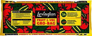 Levington Orig Gro Bag Peat Free 30Ltr
