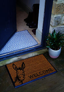 RUBBER/COIR MAT TRAY DONKEY