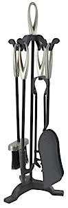 COMP SET LOOP BLK/PEWTER 610MM