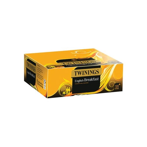 Twinings English Breakfast String & Tagged 100s