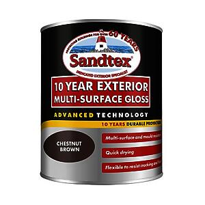 Sandtex 10Yr Ms Gls Chs Brn 750Ml