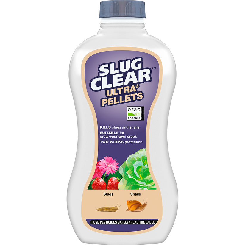 SlugClear Ultra 3 Pellets | For Slugs & Snails | 685g.