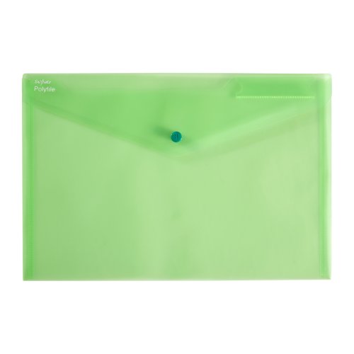 Snopake Polyfile Classic Foolscap Assorted (Pack of 5) 10087
