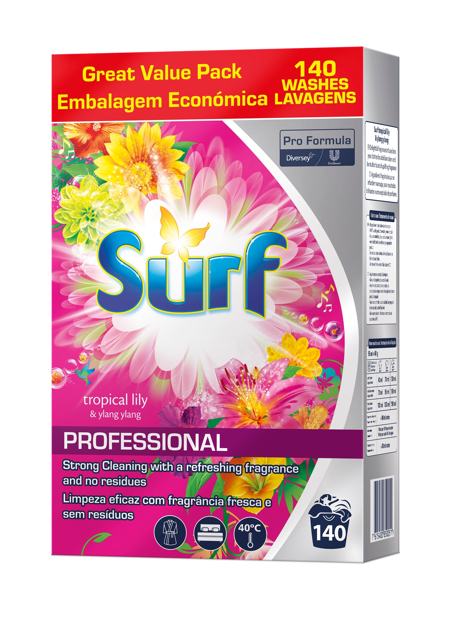 Surf Tropical & Ylang Ylang Washing Powder 130 Washes