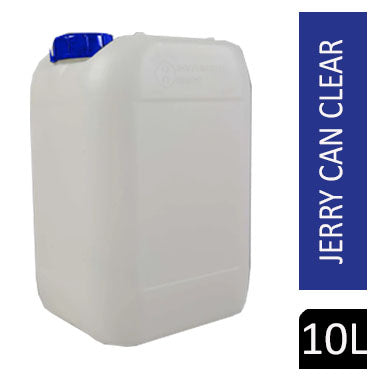 10L EcoStacker Container/Jerry Can CLEAR {Food Compliant} - NWT FM SOLUTIONS