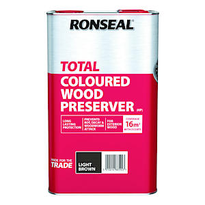 RS TOTAL WOOD PRES L BROWN  5L