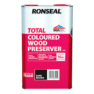 RS TOTAL WOOD PRES DK BROWN  5L