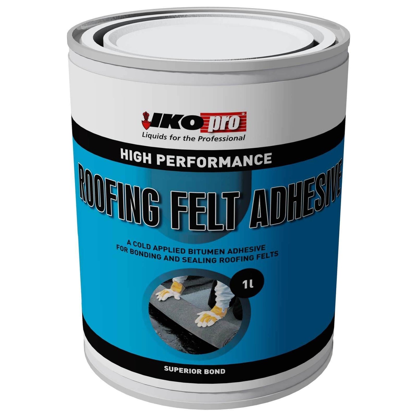 IKO Pro High Performance Roofing Felt Adhesive - 1L