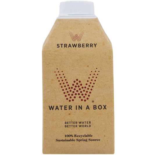 Vivid Water in a Box Strawberry Water, Cartons, 500ml, Pack of 12