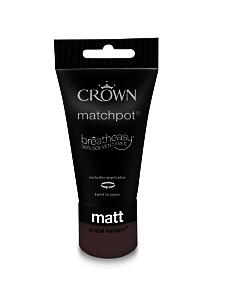 Crown Paints Matt Grape Escape 40Ml