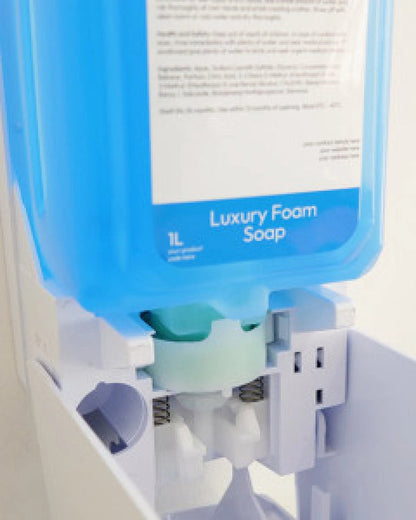 Janit-X MODU 1L Luxury Foam Soap & Conditioner Cartridges for Soap Dispensers - Blue