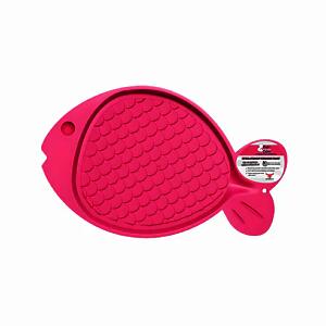 Buffalo Fish Shaped Pet Mat Pink 3045