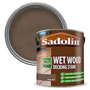 S.Lin Ww Deck Stn Dusky Oak 2.5L