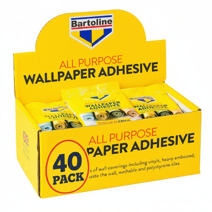 Bartoline Easipaste® Ready Mixed Wallpaper Adhesive | 1 x 5 Rolls