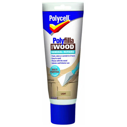Polycell General Repair Wood Filler | Light | 1 x 330ml