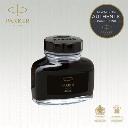 Parker Quink Permanent Ink Bottle Black 2oz S0037460