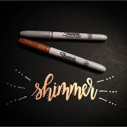 Sharpie Permanent Marker Fine Metallic Assorted (Pack of 3) 1849114