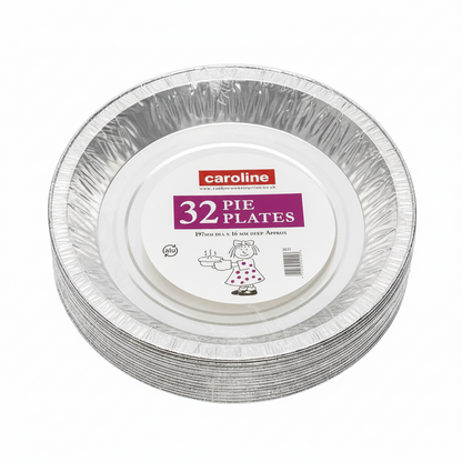 Caroline 8 Foil Pie Plates 197Mmx16Mm 1021