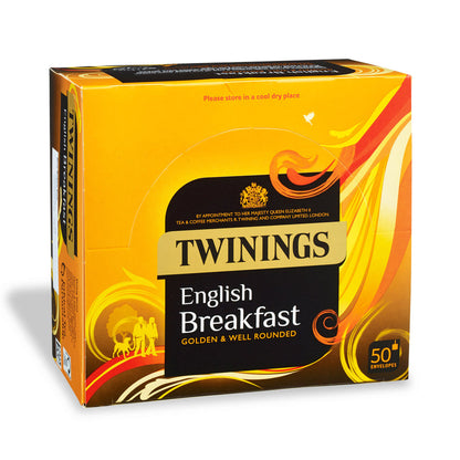 Twinings English Breakfast Envelopes 50's