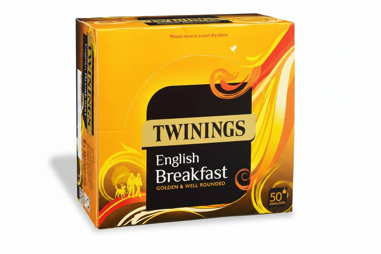 Twinings English Breakfast Enveloped 50's