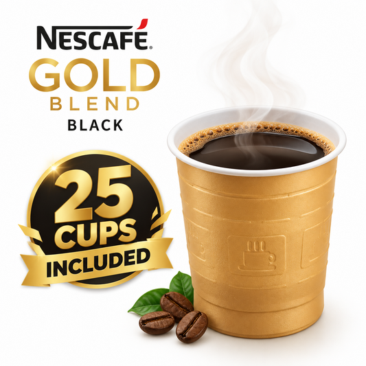 Nescafe Gold Blend Black Vending In-Cup (25 Cups)