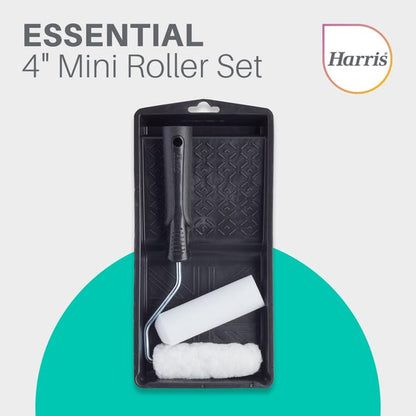 Harris Essentials Mini Roller Set Emulsion & Gloss Roller Sleeves