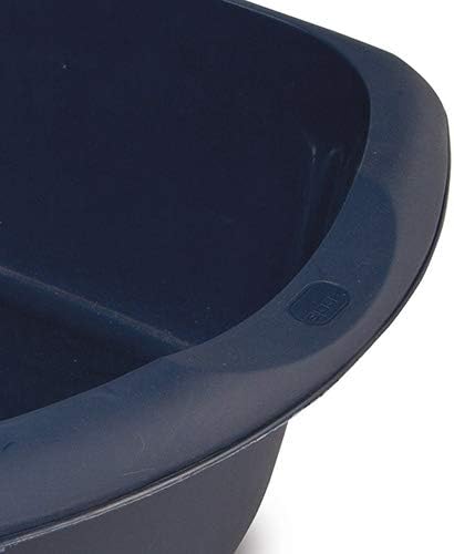 Addis Large Washing Up Bowl 9.5L Capacity In Ink Blue, 38 X 32 X 14 Cm