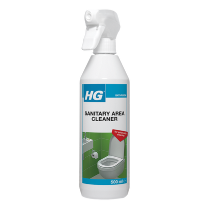 HG Sanitary Area Cleaner | Toilet and Urinal Areas | 500ml Fragrant Spray