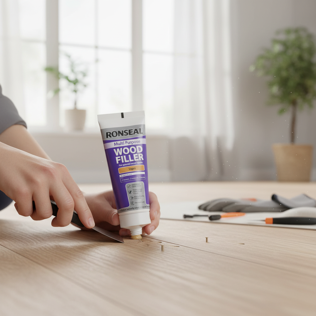 Ronseal Mpwfl325G 325G Multi-Purpose Wood Filler Tube - Light
