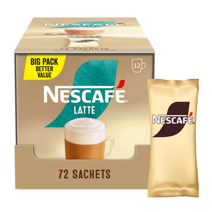 Nescafe Gold Latte Sachets 72's (6x12x216g)