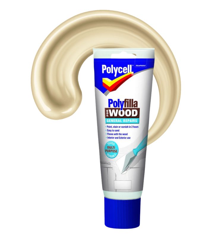 Polycell General Repair Wood Filler | Light | 1 x 330ml