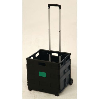 Folding Shopping Cart Black/Grey 356686