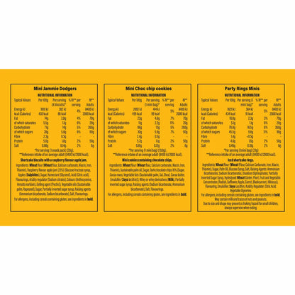 Fox's Mini Biscuit Variety Box, 60 Pack