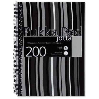 Pukka Pads Jotta Wirebound Notebook A5 Perforated and Ruled 200 Pages Pack 3 - NWT FM SOLUTIONS