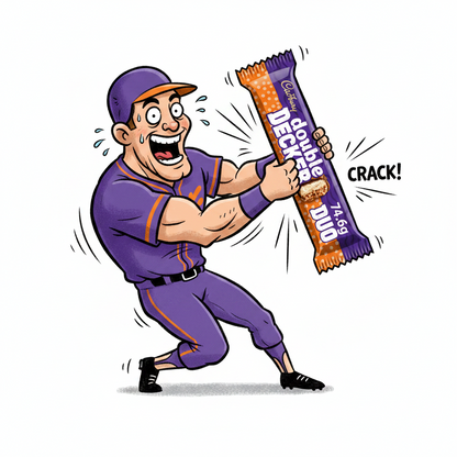 Cadbury Double Duo Decker Chocolate Bars - 74.6g (Box of 32)