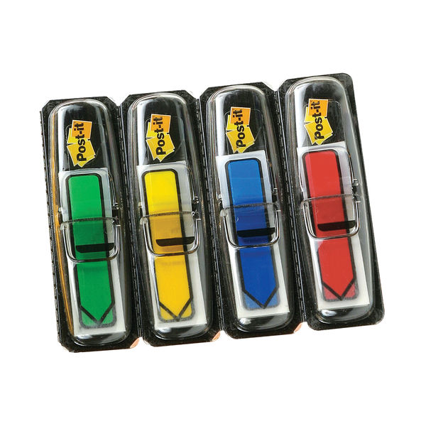 3M Post-it Index Arrows 12mm Refill Red Blue Yellow Green and Pink