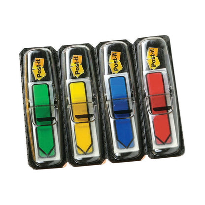 3M Post-it Index Arrows 12mm Refill Red Blue Yellow Green and Pink