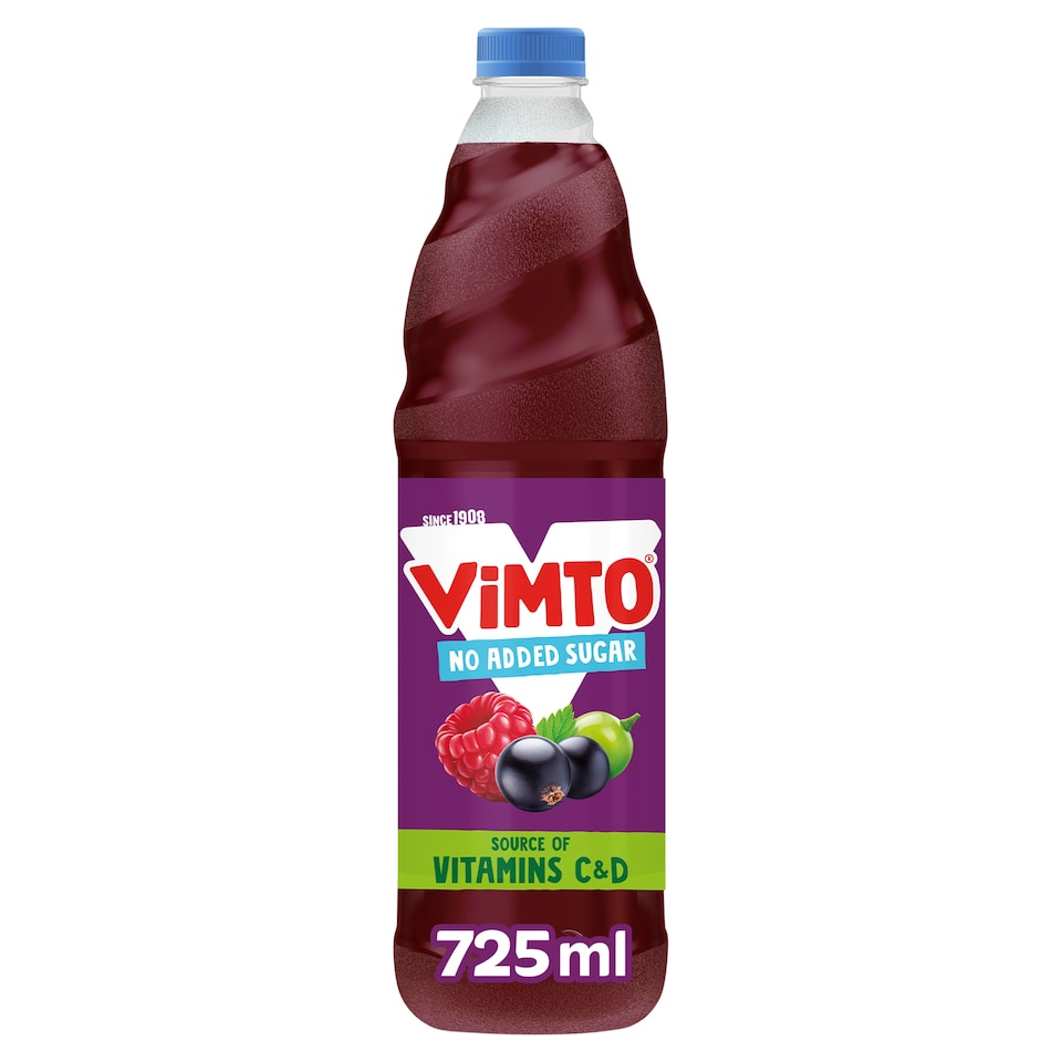Vimto No Added Sugar Squash 725ml